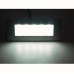 Φωτιστικό Χωνευτό Ορθογώνιο LED 3W 230V 3000K Θερμό Φως Αλουμινίου Inox IP65